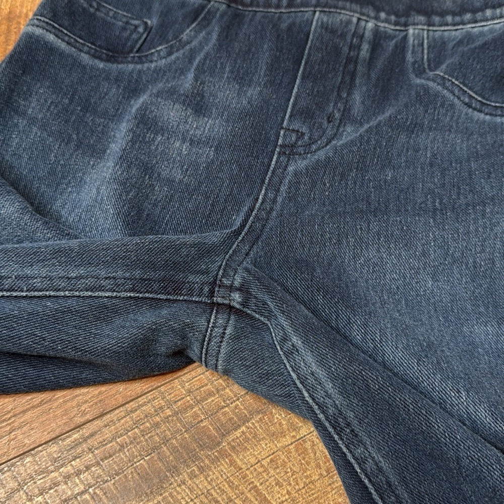 Spanx dark faded washed blue skinny jeans size small - Picture 6 of 12